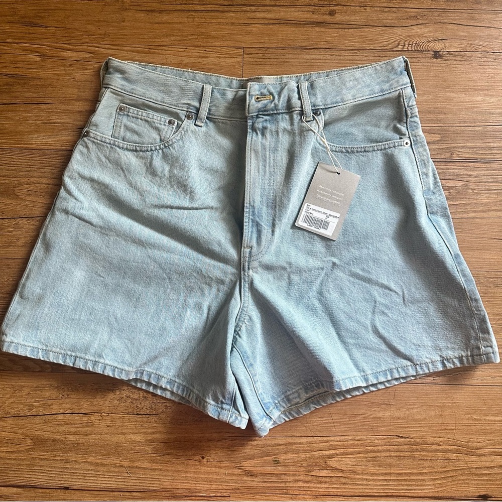 EVERLANE A-Line Denim Short